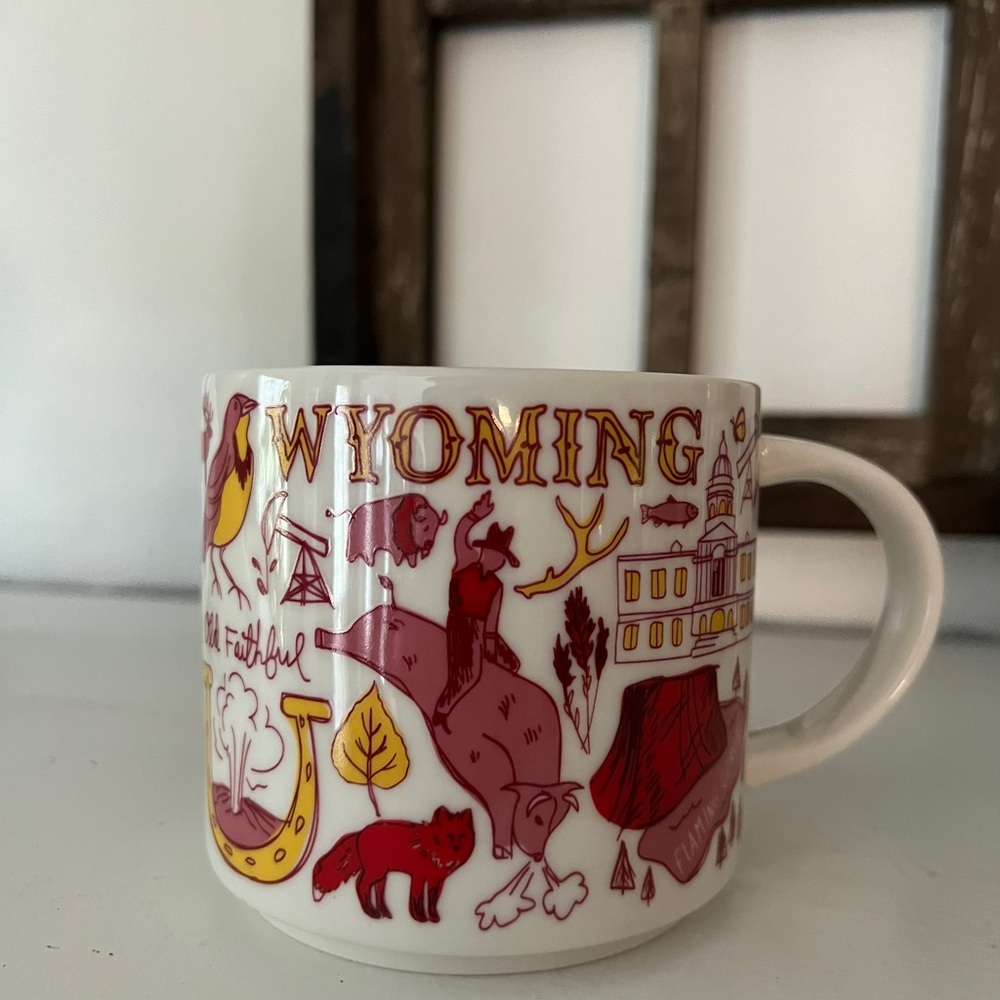 Starbucks Been There Series Coffee Mugs Wyoming